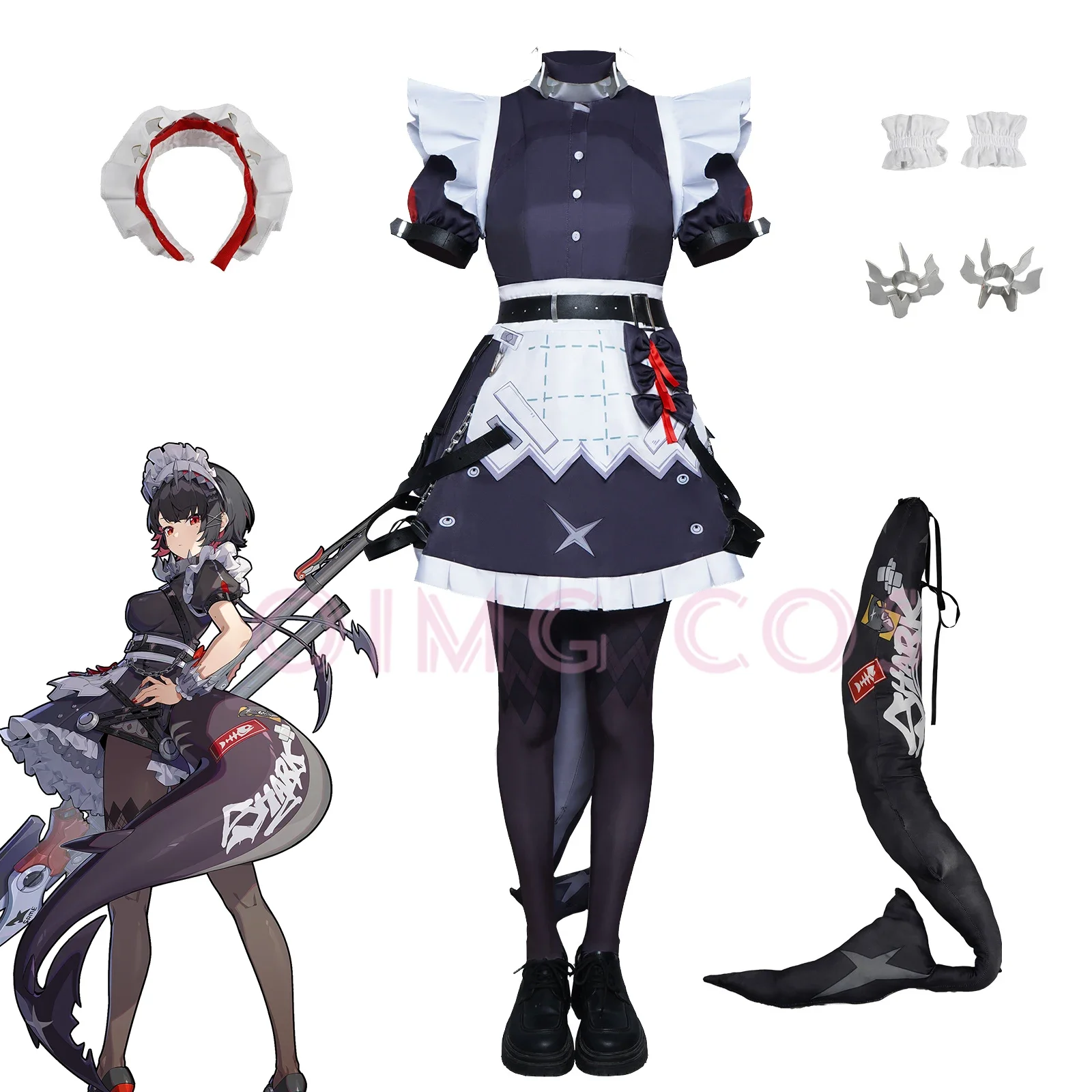 Anime Cosplay Ladies - إلين جو زينليس زون زيرو أزياء