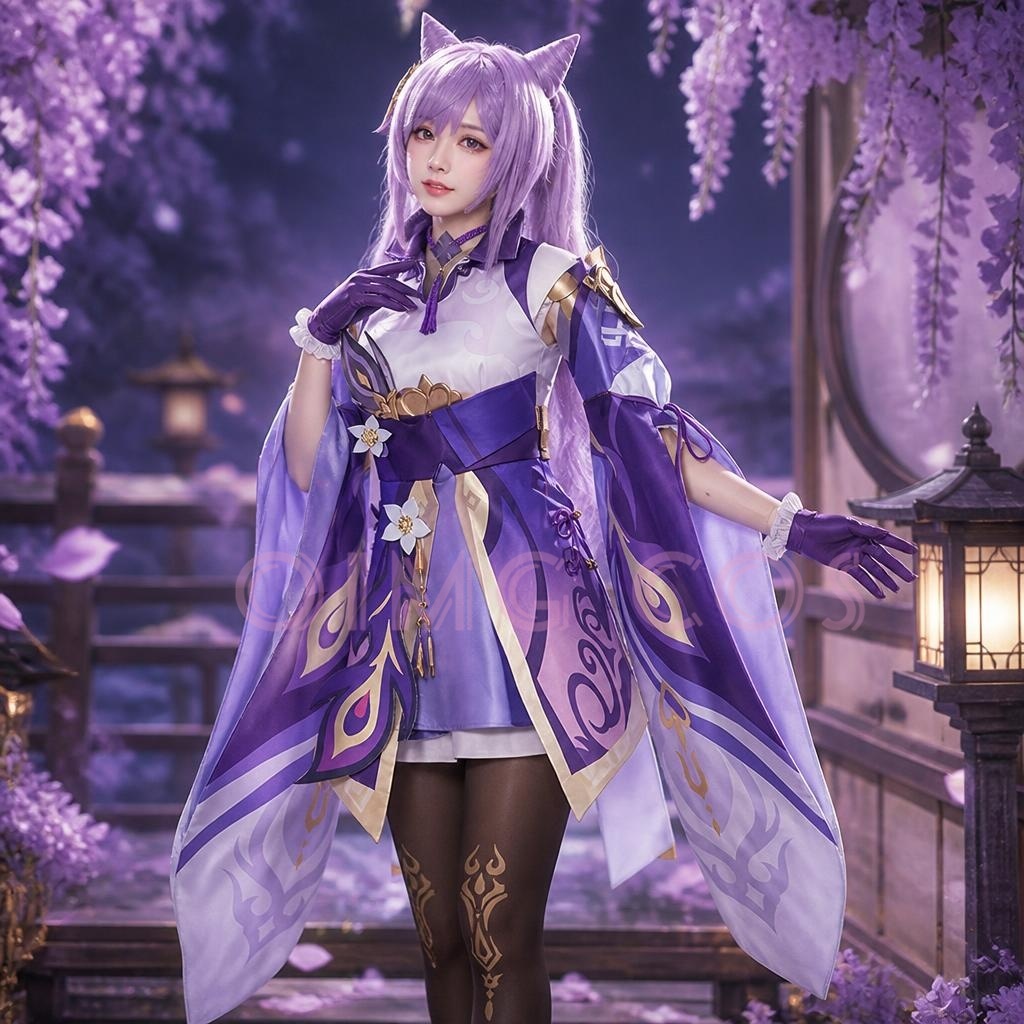 Anime Cosplay Jumpsuit - زي تنكري لشخصية كيتشين من لعبة