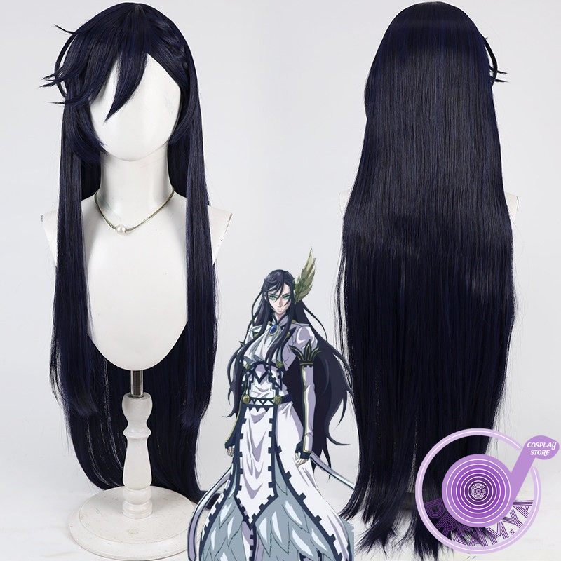 Anime Cosplay Blue Hair - شعر مستعار برونهايلد للتنكر من ريكورد