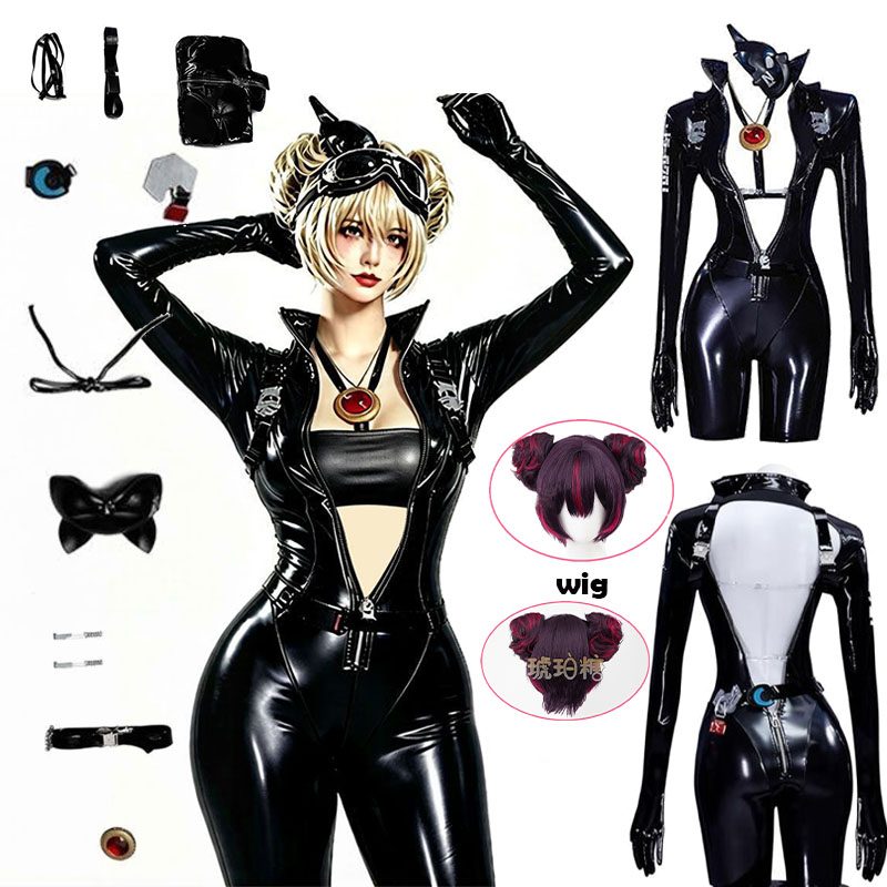 Anime Cosplay Jumpsuit - زي تنكري WHH Anime Nikke Quency،