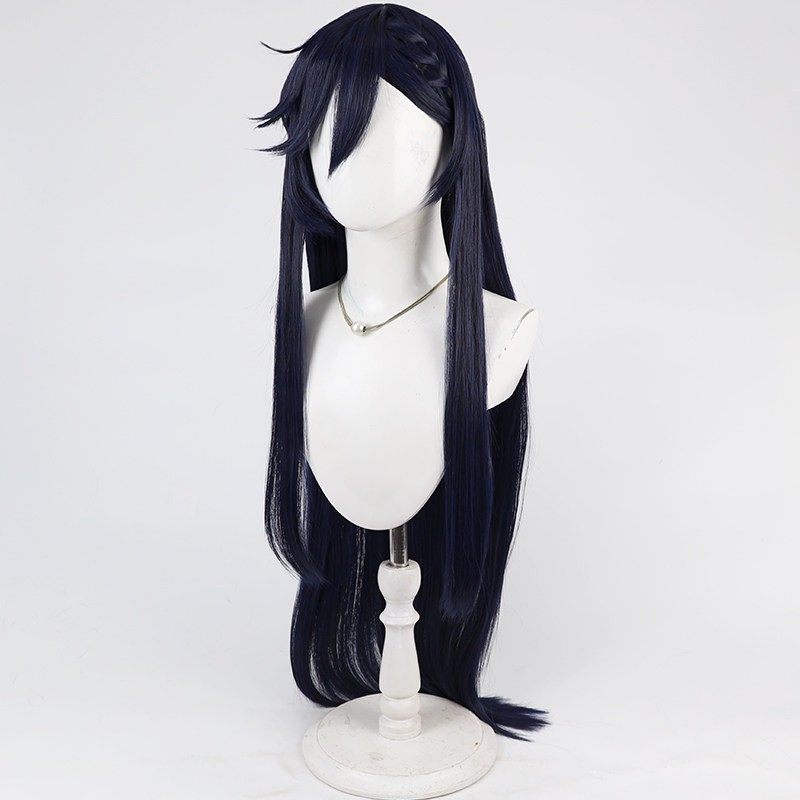 شعر مستعار برونهايلد للتنكر من - مراجعة Anime Cosplay Blue Hair وسعره