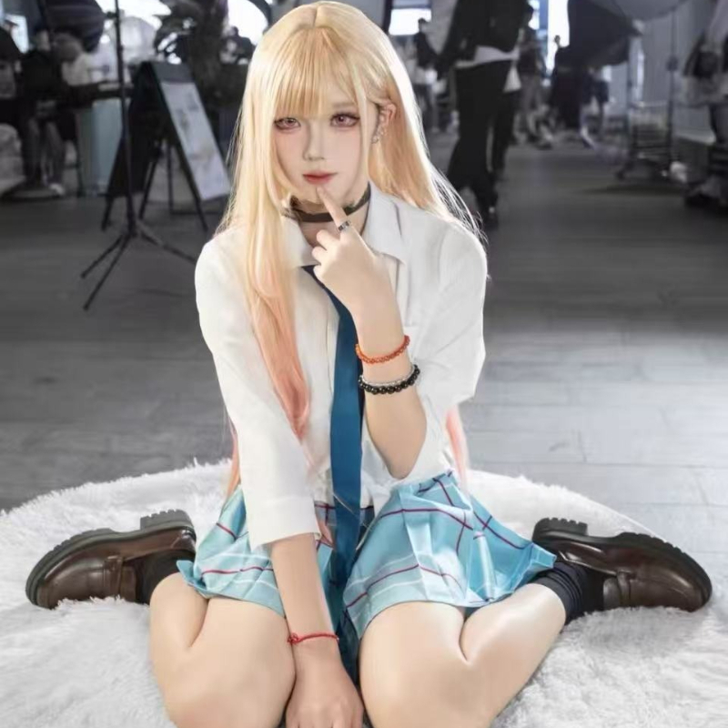 زي مدرسي أنمي JK، فستان خادمة، - مراجعة Kitagawa Anime Cosplay وسعره