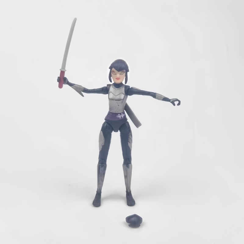 شخصيات السلاحف - دمية Karai th - مراجعة Anime Cosplay Idea وسعره